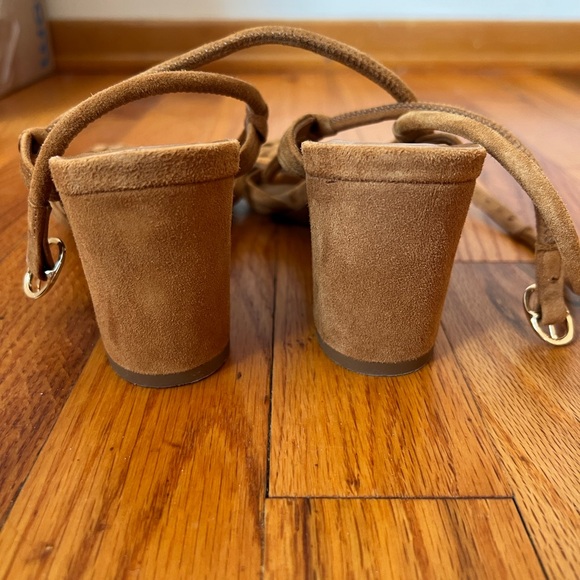 Sezane Gloria light Camel Sandals - Picture 4 of 4